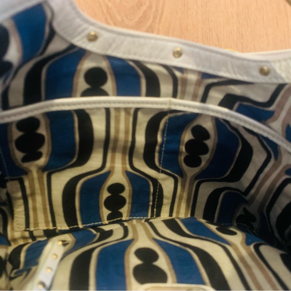 RARE Hayden Harnett White Handbag Mercer Clutch - Picture 15 of 16